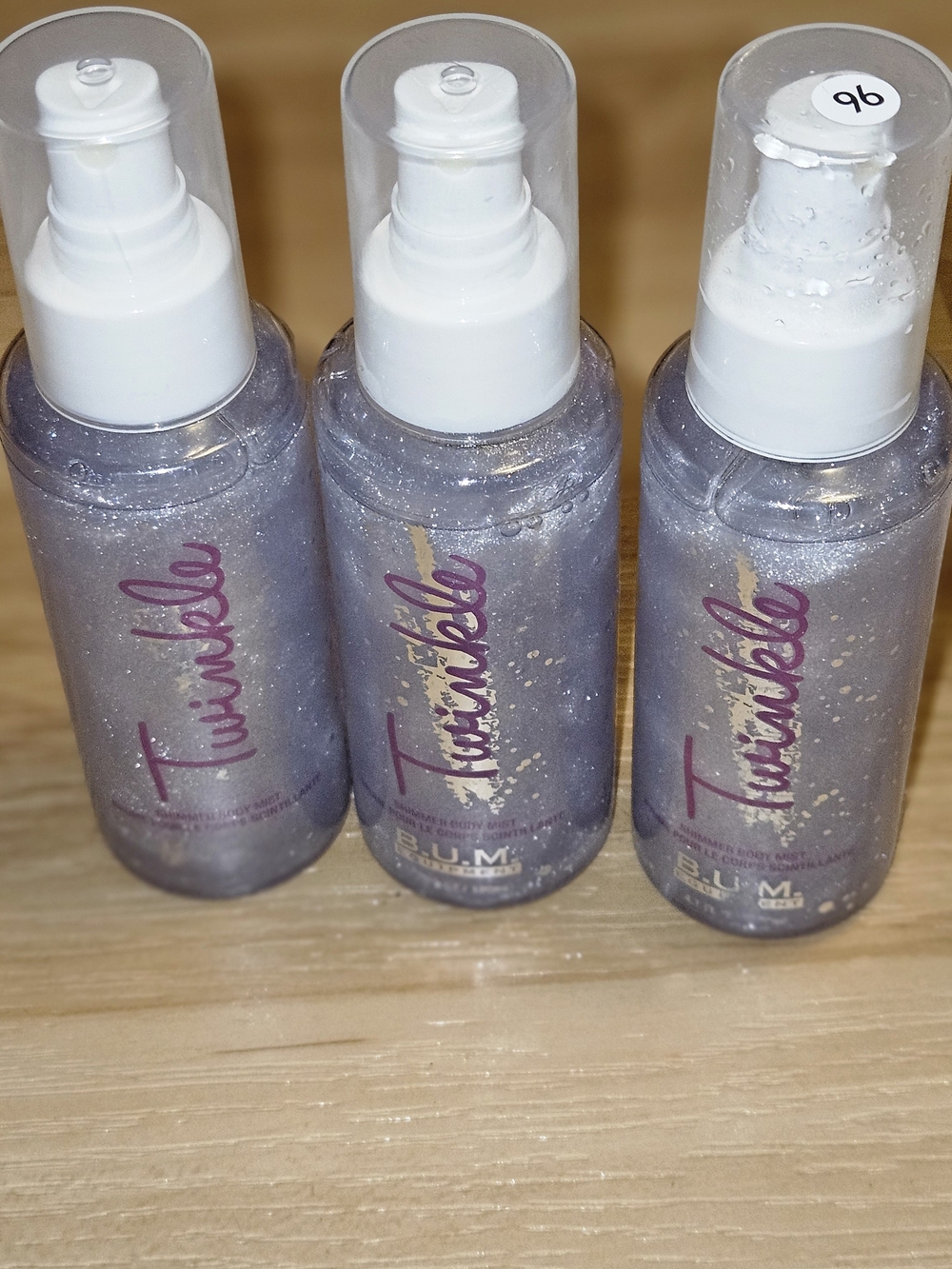 Twinkle Shimmer Body Spray - Silver Sparkle